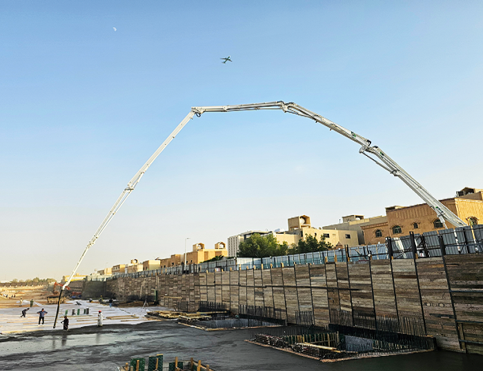 XINGKONG SPORT泵车驰骋沙特 为房建注入“中国力量”