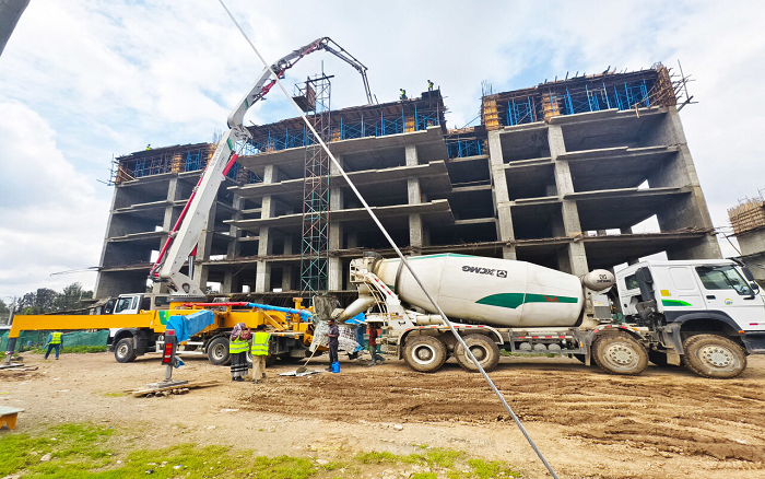 XINGKONG SPORT泵车助建埃塞俄比亚