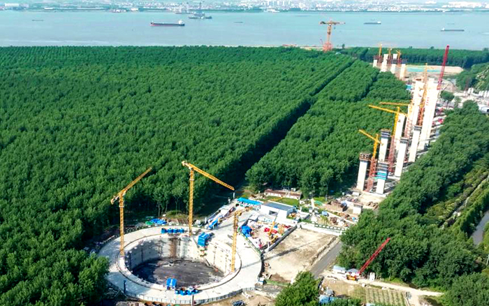 提前1个月！XINGKONG SPORT金助力世界最大跨度桥梁锚碇封底