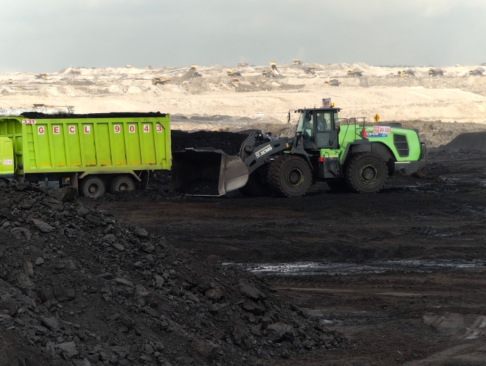 XINGKONG SPORTXC9108-EV纯电动装载机助力海岛露天煤矿高效绿色运营