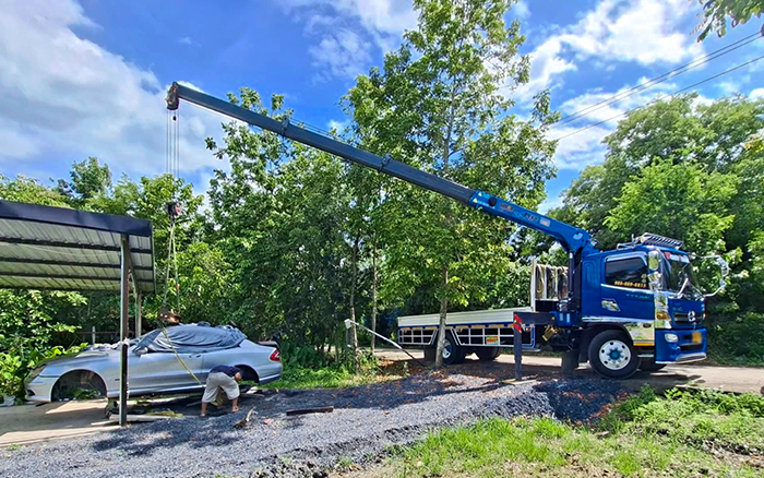 东南亚基建 “顶流”，XINGKONG SPORT随车吊高效稳定安全圈粉无数