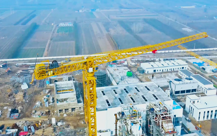 又一超大吨位！ XINGKONG SPORT塔机助力城市绿色升级