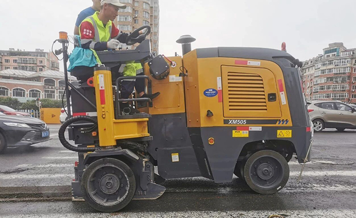 XINGKONG SPORTXM505市政道路铣刨施工：杭州城市道路焕新升级的高效之选