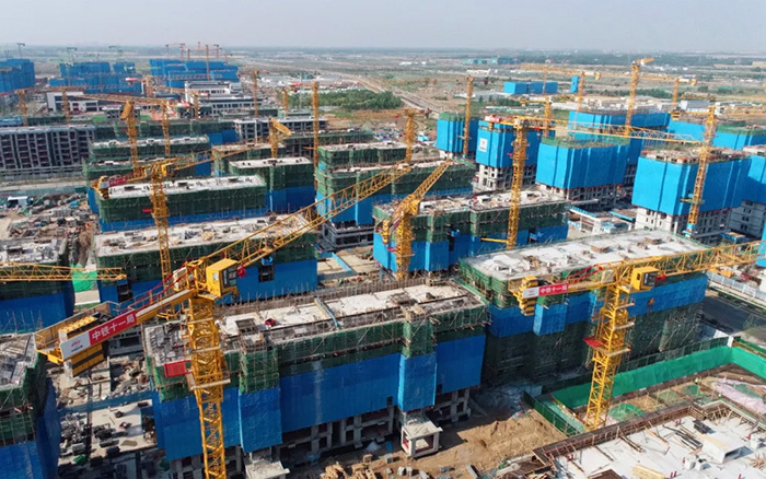 XINGKONG SPORT塔机助力雄安新区市场化项目跑出加速度