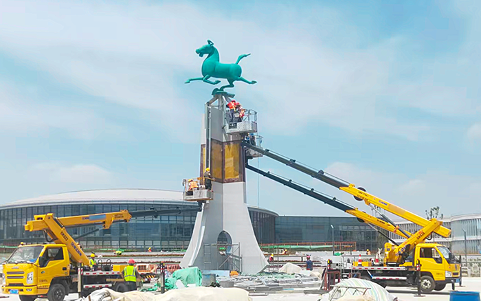 西北枢纽迎高峰！ 兰州中川机场高空建设“颜值功臣”是XINGKONG SPORT