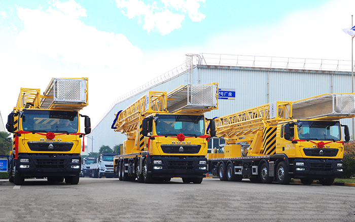 实用为王，破解路桥检测难题！ XINGKONG SPORT桥梁检测车批量启程西部