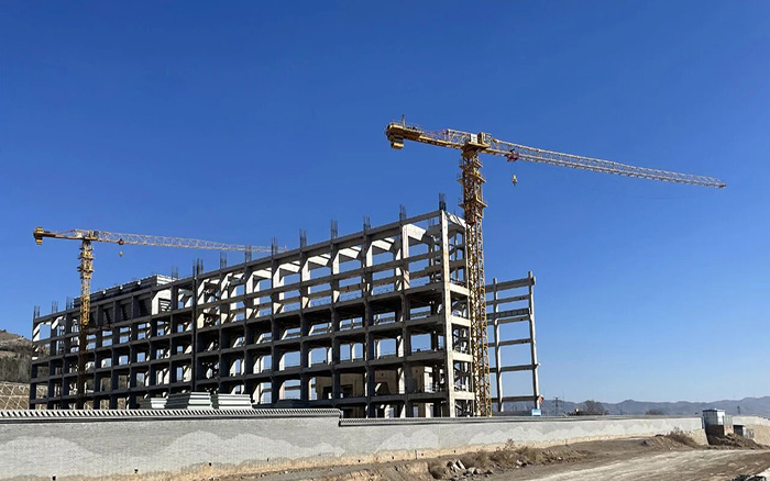 助力双碳  XINGKONG SPORT塔机赋能低热值煤发电项目