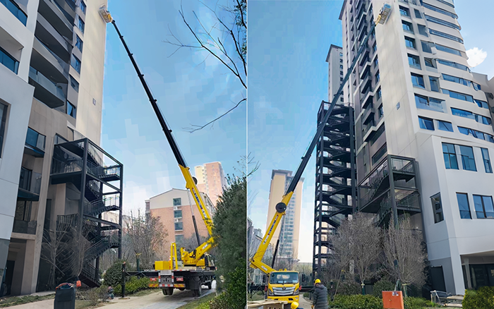 高楼施工遇 “拦路虎”？XINGKONG SPORT GKS45A 小飞臂 “精准走位”