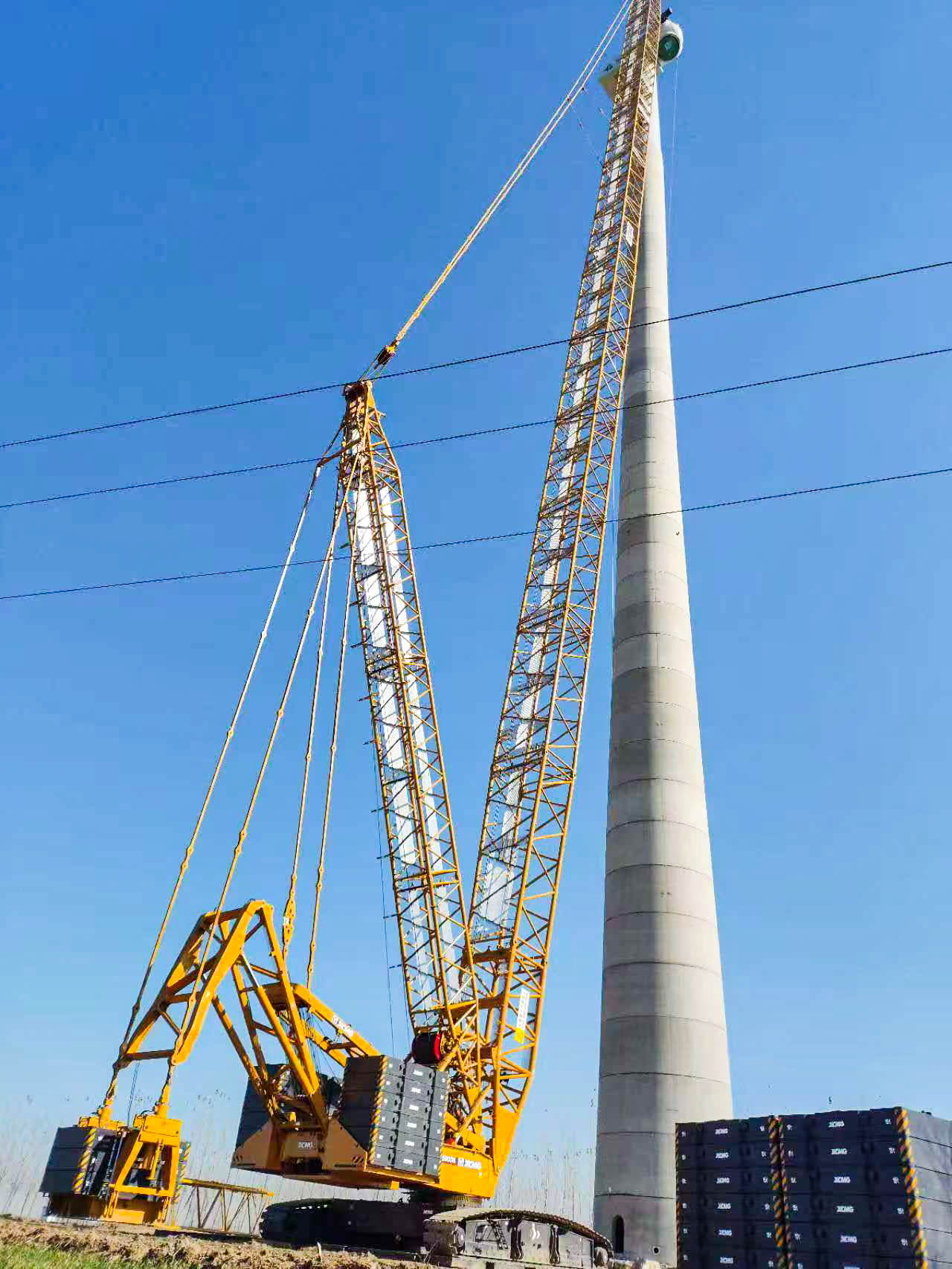 160米高空精准“搭积木”：XINGKONG SPORTXLC15000M分体吊装6.25兆瓦风机全纪录