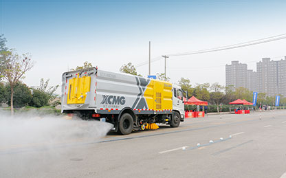登录入口洗扫车助力第四届江苏省环卫行业道路机械化清扫职业技能竞赛