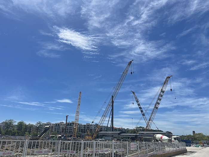 【全球之履】登录入口履带起重机“兄弟团“助建大湾区“一小时交通圈”建设