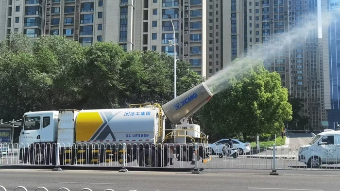 登录入口多功能抑尘车，助力家乡徐州环境，更“净”一步！