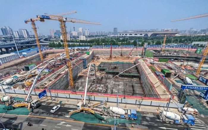 提速发展→登录入口混凝土机械助建石家庄城市更新
